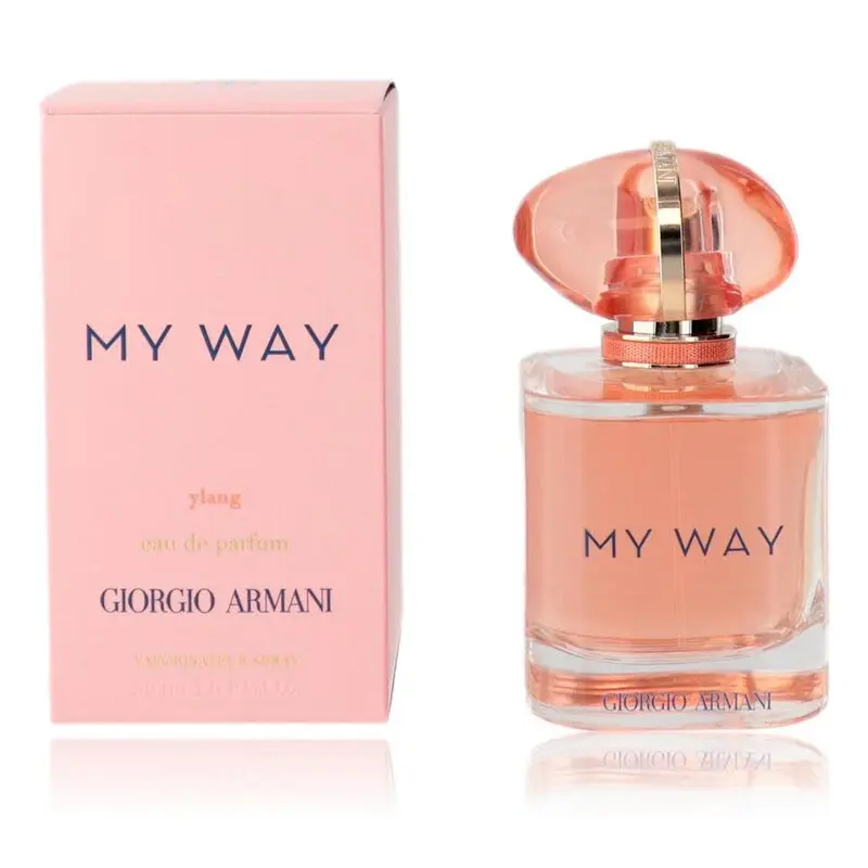 Giorgio Armani My Way Ylang Eau de Parfum Spray, Refined Women's Fragrance for Ladies, 1.7 oz / 50 ml, Casual Women's Fragrance