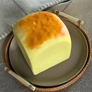 Giant Bread Squishy Toy - Slow Rising Fake Food, ADHD Stress Relief Gift, Cute Decor