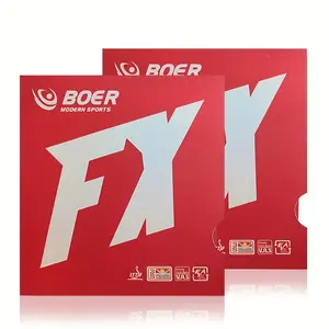 Boer 2 Pcs Table Tennis Rubber, Anti-Spin Ping Pong Rubber Sheet, Inner Sponge Rubber for Table Tennis Racket Covering