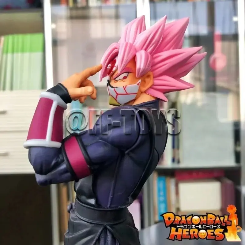 Super Heroes Figure Zamasu Black Goku 25cm PVC Action Figures GK Statue Collection Model Toys for Children Gifts