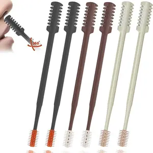 2026 Upgrade Dual-Function Nose Hair Trimmer, 360° Rotating Blade Heads, Washable Portable Grooming Tool, Unisex Travel Essential, 6-Piece Set