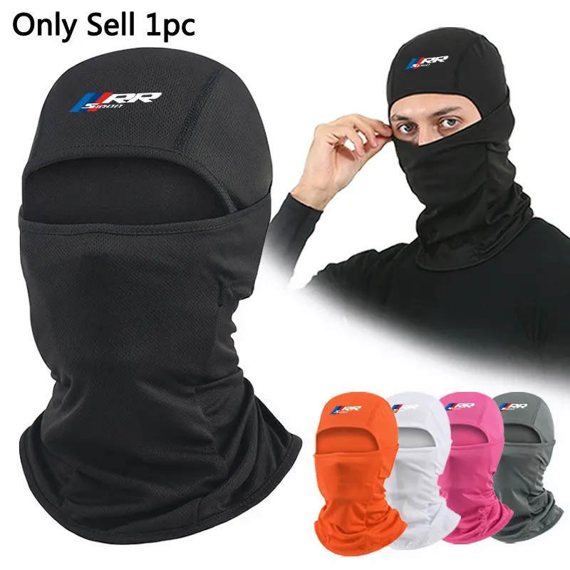Motorcycle For BMW S1000RR Emblem Outdoor Sun Protection Neck Cover Scarf Cycling Sunshade Breathable Riding Face Mask Dustproof Sports Quick Drying