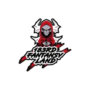 183rd Fantasyland Reaper Keychain - Red Hooded Grim Reaper Design for Collectors