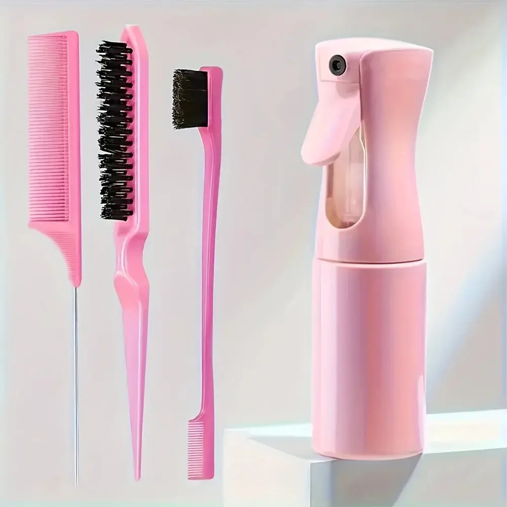 4-Piece Professional Hair Styling Comb Set