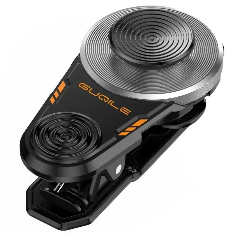 360-Degree Universal External Smartphone Joystick Controller, Alloy ABS Gaming Rocker Cover with Comfortable Design, 54x30x17mm FPS PUBG Games Thumbsticks, Compatible with iOS/Android Devices
