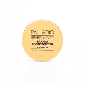 Palladio Banana Loose Setting Powder - Lightweight, Flawless, Green Tea, Matte & Radiant Finish