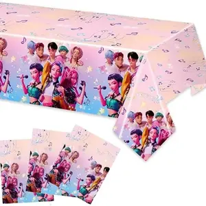 Hunter Girl Party Tablecloth, Disposable Waterproof Stain-Resistant, Celebration Cover, Party Decoration Supplies, Perfect Gift for Friends and Couples