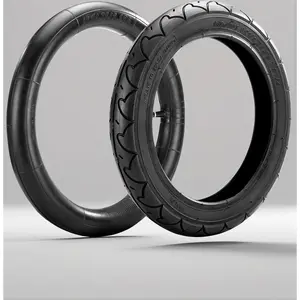 Front 12.5x1.75x2.25 Tires and Tubes - 12x1.75/2.125/2.25 BOB 3-Wheeler Gear Jogging Stroller Tire Replacements, Compatible with BOB Revolution SE/Pro/Flex/SU/Ironman, Single & Double Models(1Set)