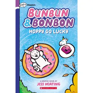 USED-Hoppy Go Lucky: A Graphix Chapters Book (Bunbun & Bonbon #2): Volume 2 by Keating, Jess (Paperback)