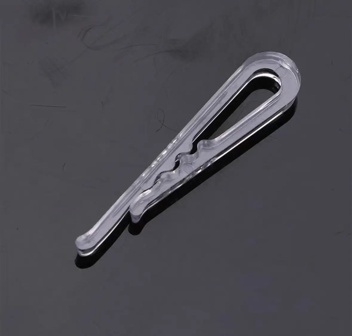 [Not For Sale]Free gift, non-sale item: Packaging accessories - Transparent clips - Duckbill U-shaped design