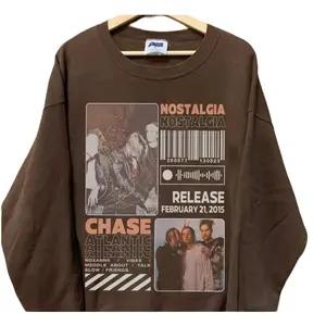 Chase atlantic World Tour Sweatshirt, Chase atlantic nostalgia Album shirt, Gift for men women unisex tshirt