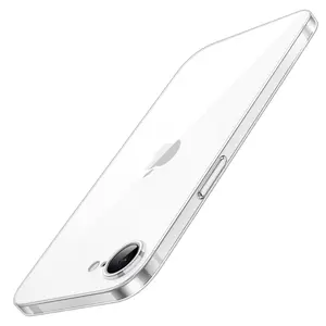 JETech Ultra Slim Case for iPhone 17e / iPhone 16e, Camera Lens Full Protection, Lightweight Clear PP Hard Minimalist Cover, 6.1-Inch Display