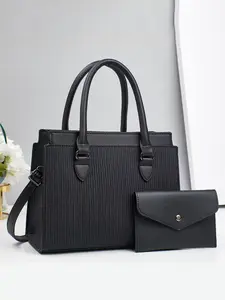 Fashion Two-Piece Retro Crossbody Bag Set, Multifunctional Large Capacity Shoulder Bag, Stylish Design, New Women's Handbag