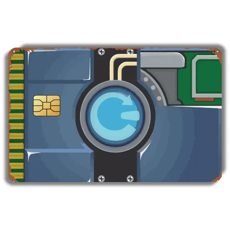 reboot Card Credit Card Sticker Debit Skin Decal Cover Waterproof Vinyl Easy To Apply