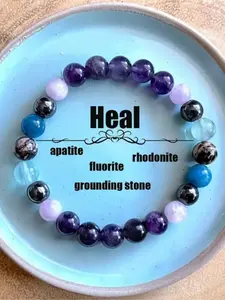 Boho Style 8mm Beaded Bracelet, Elegant Design with Colorful Beads, Mysterious Healing Power From the East, Fashion Accessory, Stackable Bracelets