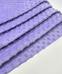 Lilac Minky Fabric