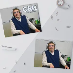 Do It Lady Calendar, Retro Chit Lady Calendar, Funny Humor Motivational Calendar, Humorous Saying Gift