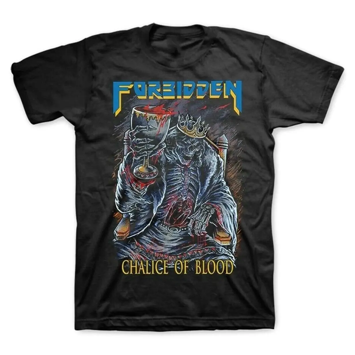 Forbidden - Chalice Of Blood  BLACK Short Sleeve Black Men S-234XL T-shirt A