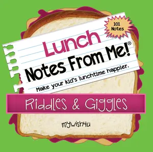 Riddles & Giggles - 101 Tear-Off Lunch Box Notes for Kids - Inspirational, Motivational, Thinking of You, Jokes for Kids, Summer Camp, Back to School Essentials, Ages 8+