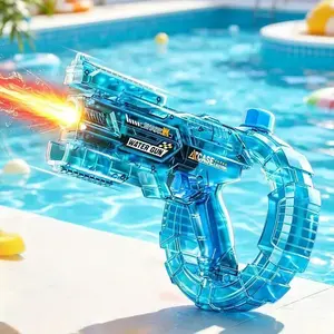 Dope Energy Ring Automatic Water Blaster, LED Lights, Large Tank, 26-32ft Range, Unisex, Lithium Battery, Beach & Party Toy