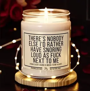 No Body Else Soy Candle, Valentine's Day Gift, Candle For Him, Husband Gift, Anniversary Present, Birthday Present, Boyfriend Gifts, Funny Candle