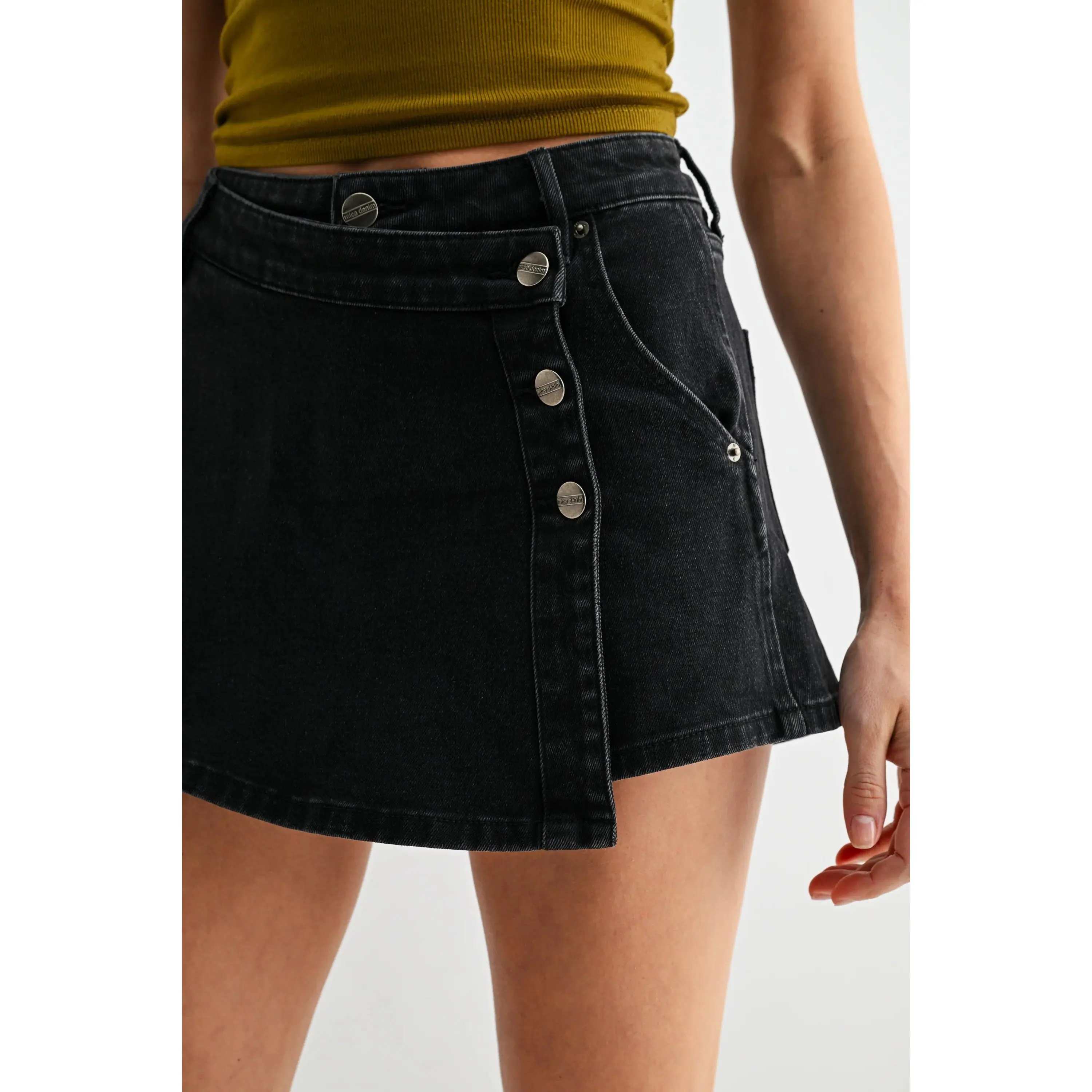 Mica- High Rise Vintage Skort