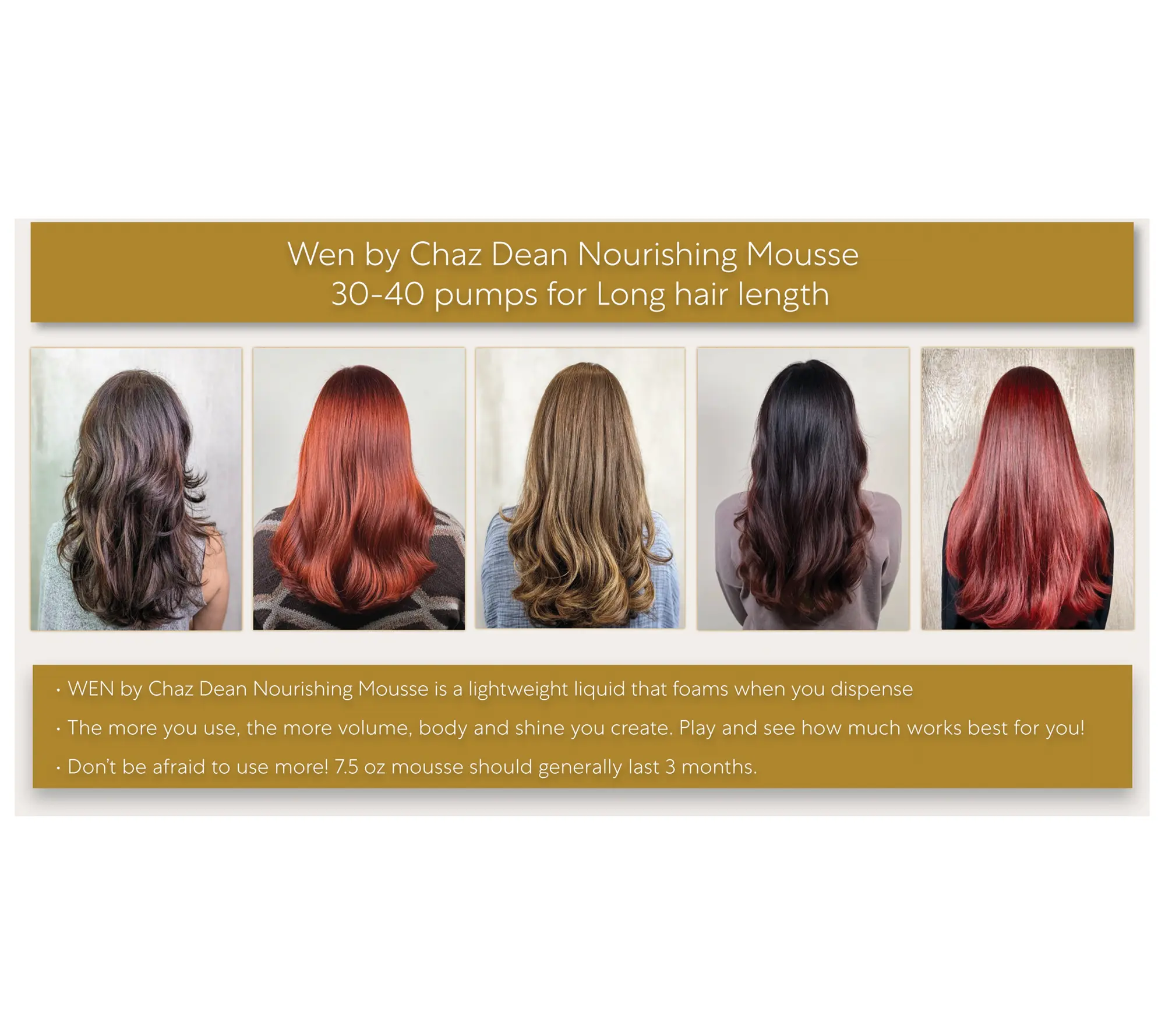 WEN by Chaz Dean Cleansing Conditioner & Mousse WEN by Chaz Dean Cleansing Conditioner & Mousse