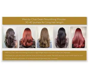 WEN by Chaz Dean Cleansing Conditioner & Mousse