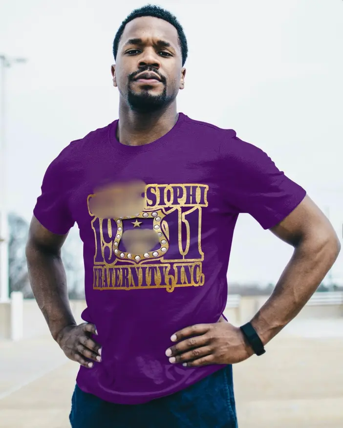 1911 OMEGA PSI PHI Fraternity Inc Shirt  designed by Waymaker Designs Inc