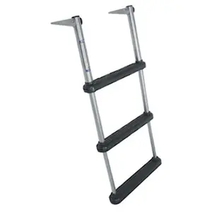 Windline TDL-3 3 Step Over Platform Telescoping Boat Ladder