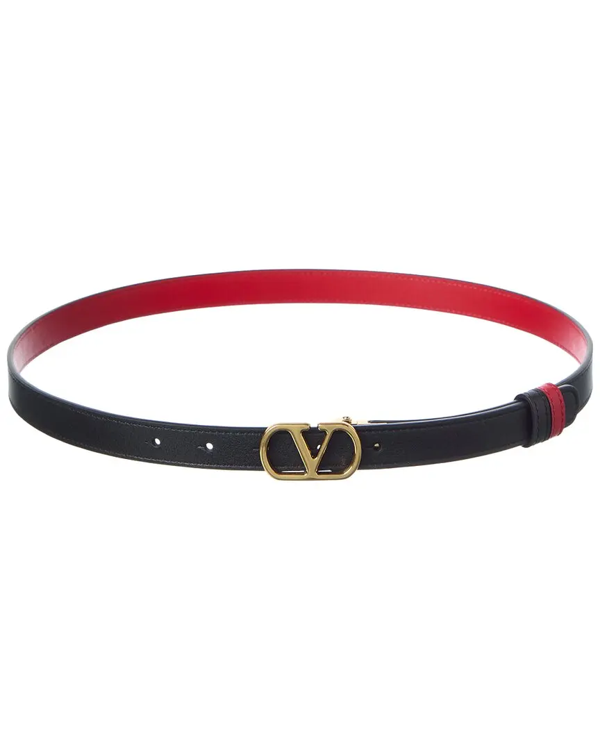 Valentino VLogo Signature 20 Reversible Leather Belt
