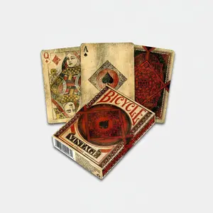 Bicycle Vintage Classic Playing Cards – Aged Design with Timeless Charm