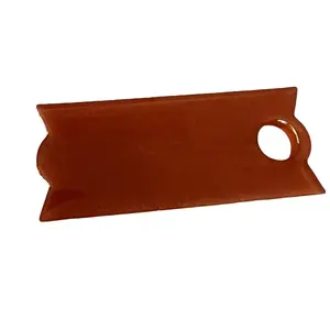 Name Plate for Stanley Cup - Orange Rectangular Shape with Hole - As shown in the Image Tumbler