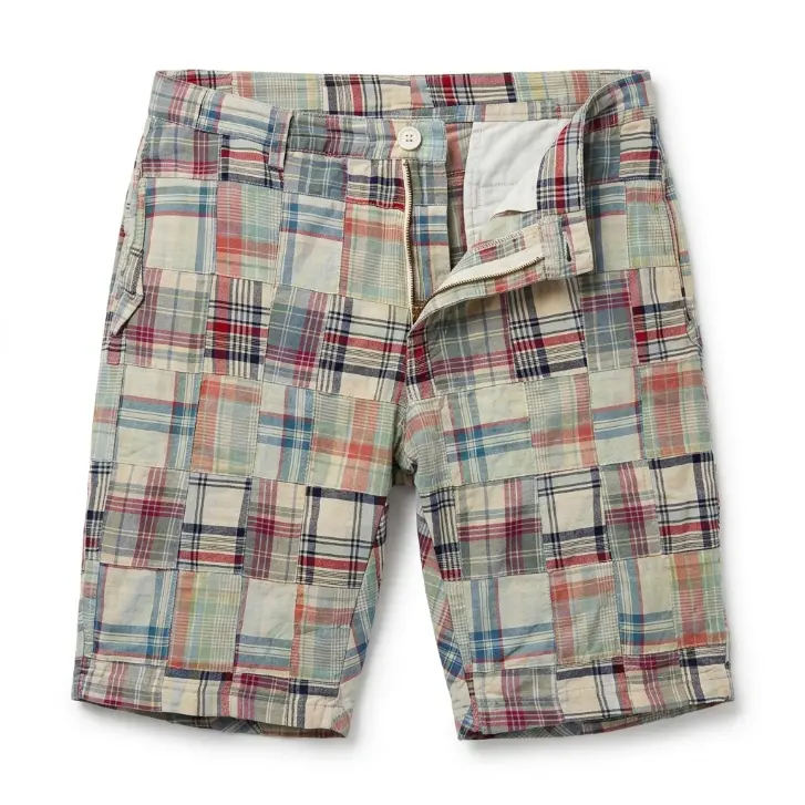 Five Four Plaid Cargo Shorts
