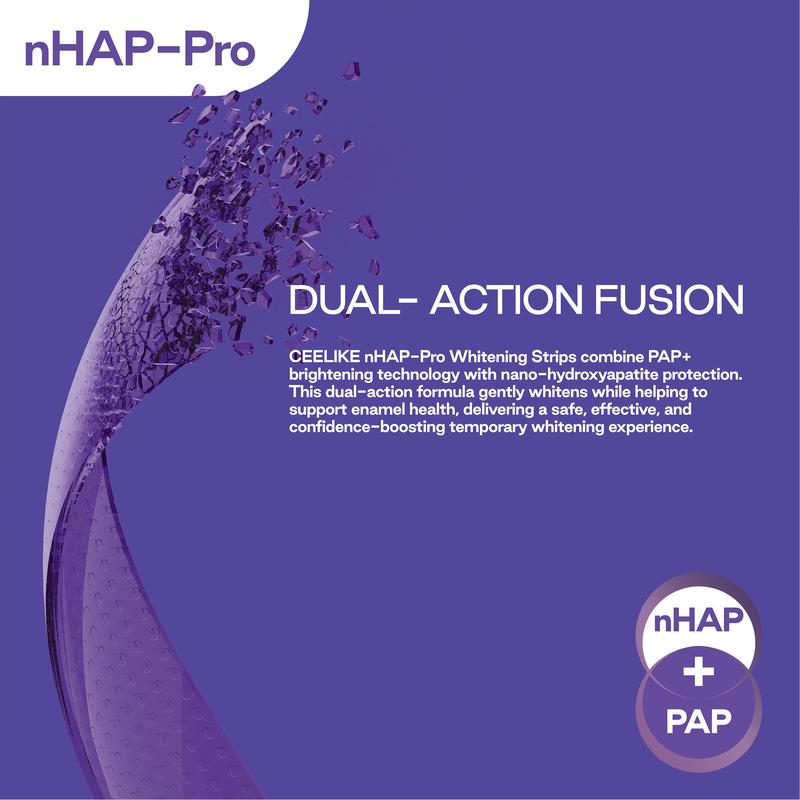 （Ceelike） 7-Day Teeth Strips | Removes Stains & Protects Enamel | Enhances Natural Shine |Balances Oral Health