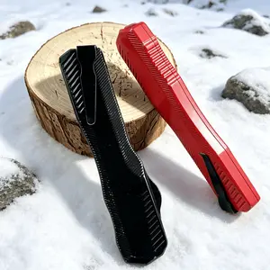 9000 EDC Folding Knife: Non-slip textured handle, smooth one-handed opening, and rugged, durable construction—ideal for everyday and outdoor use.