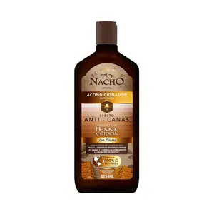 Tio Nacho Acondicionador anti canas henna egipcia x415ml