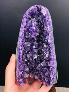 Natural Amethyst Geode, Stunning Gift for Crystal Lovers, Beautiful Home Decor with Unique Design, Perfect for Meditation and Healing