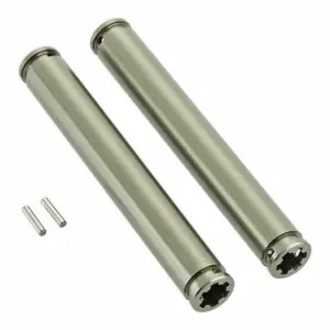 Arrma NERO 1/8th Scale Truggy 80mm Slider Driveshafts 2pcs ARAAR310747 Gunmetal