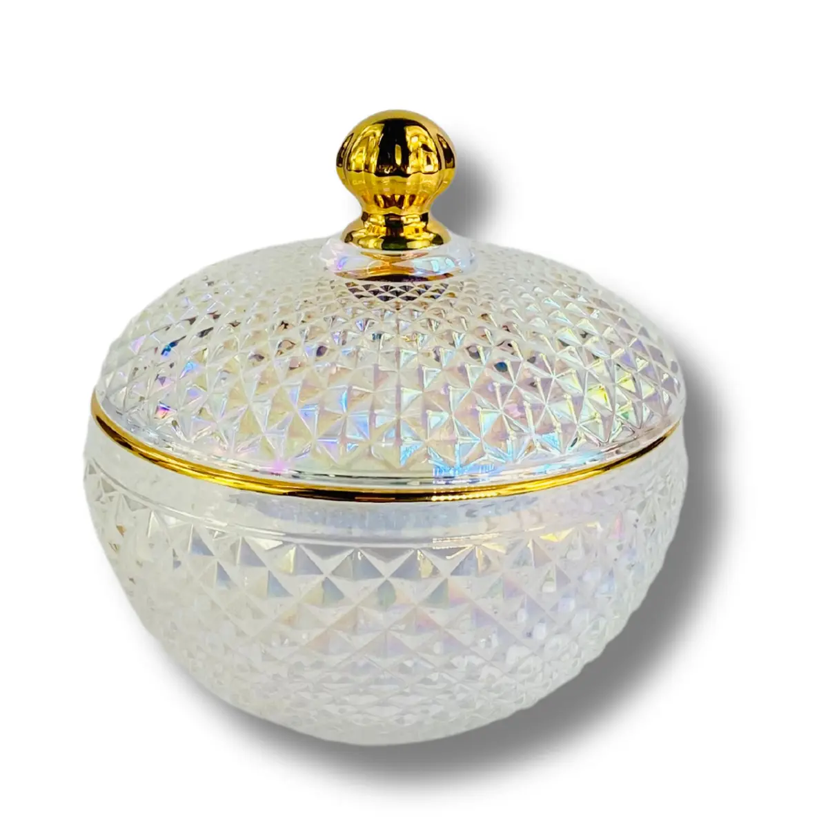 10 Oz Large Vanity Iridescent Candle Vessel 10 Oz Large Vanity Iridescent Candle Vessel