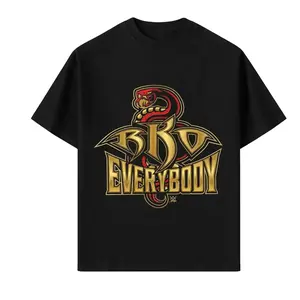 Randy Orton RKO Everybody T-Shirt, Wrestling Graphic Tee, Viper Snake Logo Shirt, Fashion Cotton, Full Sizes, For Men, For Women