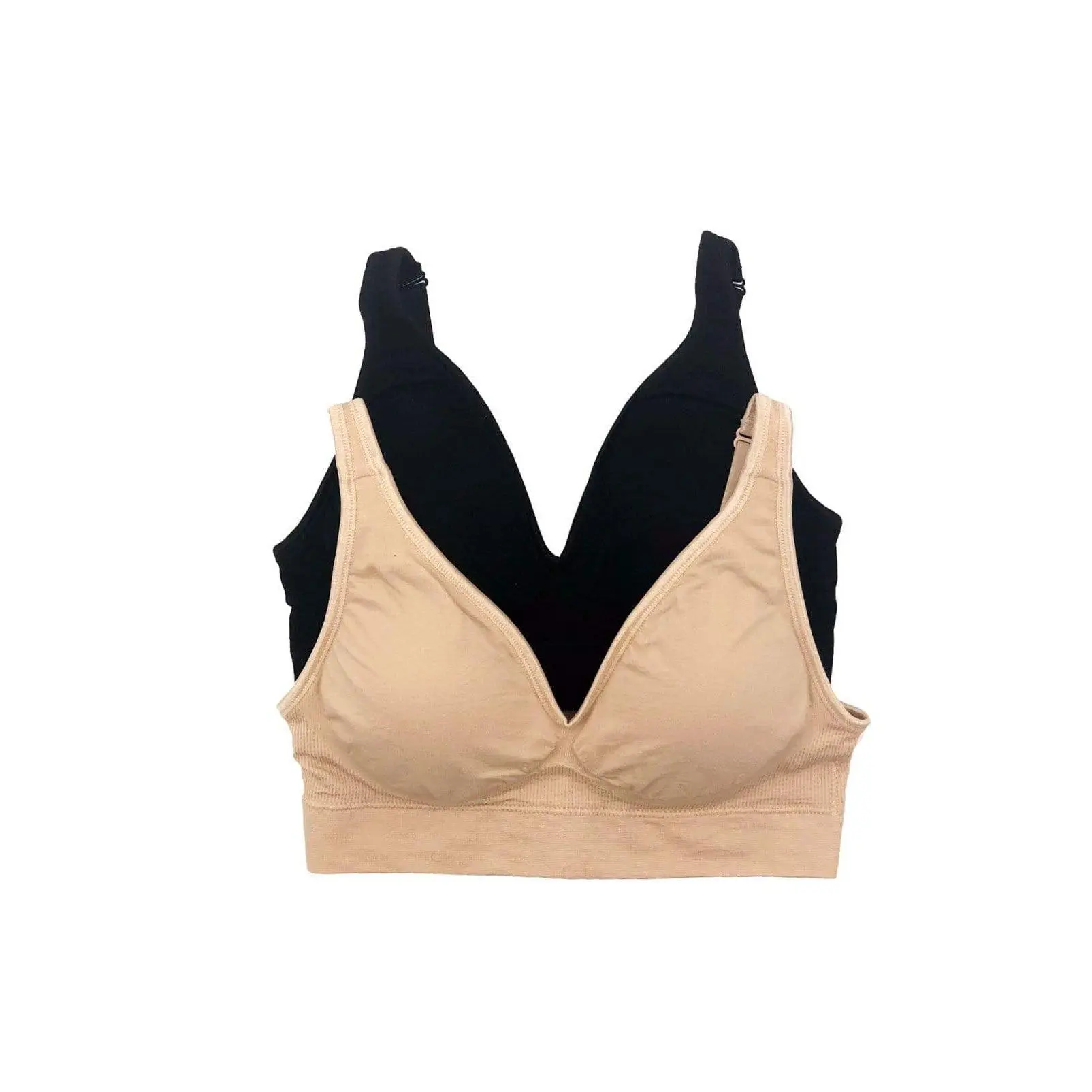 Seamless Wireless Bra 2-Pack