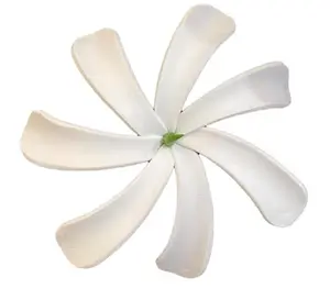 3.5” Hawaiian Tiare Flower Foam Hair Clip