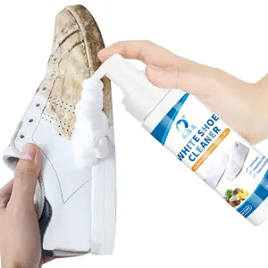 6.76 Oz Shoe Cleaner, Sneaker Cleaning Foam, Waterless Foam for Suede Boots Canvas PU Fabric Eco-Friendly Shoes Care