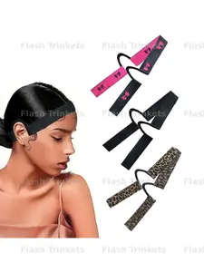 3 Piece Lace Melted Bands, Wig Elastic Bands, Lace Melt Edge Wrap, No Ear Pressure Melting Edge Band, Zero Ear Press Elastic Hairband