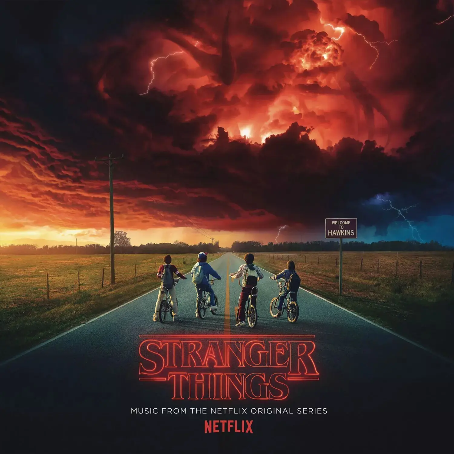 Various Artists - Stranger Things: Seasons One and Two (Music From the Netflix Original Series)  [VINYL RECORD - LP] Gatefold LP Jacket, Poster, Stickers