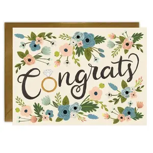 LoveLight Paper - Congrats Ring - Engagement Card