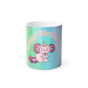Color Morphing Mug, 11oz Ceramic Cup
