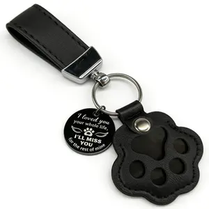 2026  HOLDNEAR Pet Fur Memory Paw Keychain, Dog Cat Hair Keepsake Charm, Sympathy Memorial Gift for Grieving Pet Owners, Dog Cat Lovers