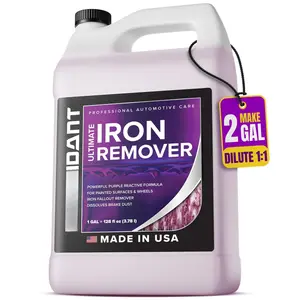 Iron Remover for  Detailing - Iron Decon Spray, Pulls Out  Dust, Rust & Fallout - Contaminant Removal for   & Wheels, pH Neutral Formula - Gallon - 128 fl. oz.